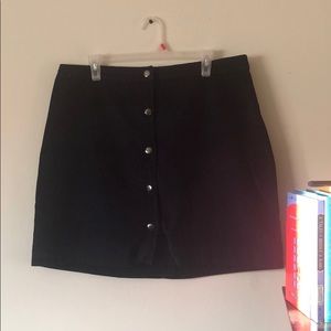 Suede Skirt